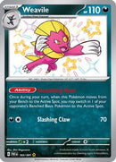 Weavile 183 [SV Paldean Fates]  - Holofoil