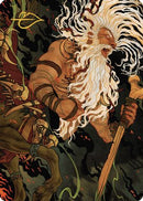 Yarus, Roar of the Old Gods Art Card (46/49) (Gold-Stamped Signature) [Murders at Karlov Manor Art Series]