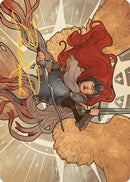 Aurelia, the Law Above Art Card (36/49) (Gold-Stamped Signature) [Art Series: Murders at Karlov Manor]