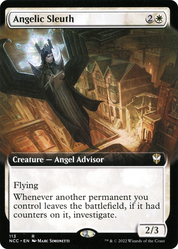 Angelic Sleuth (Extended Art) - New Capenna Commander: (Extended Art)