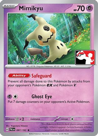 Mimikyu - 97/193 [Prize Pack Series Cards]