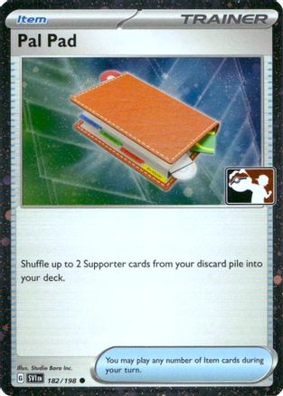 Pal Pad - 182 [Prize Pack Series Cards] - Holofoil