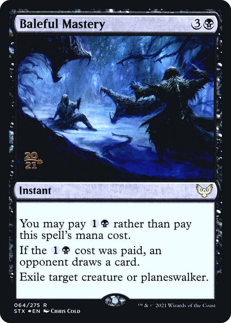 Baleful Mastery - Strixhaven: School of Mages Promos Foil