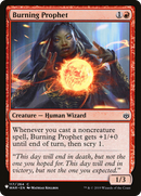 Burning Prophet - The List