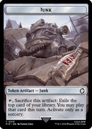 Junk // Squirrel Double-Sided Token [Fallout Tokens]