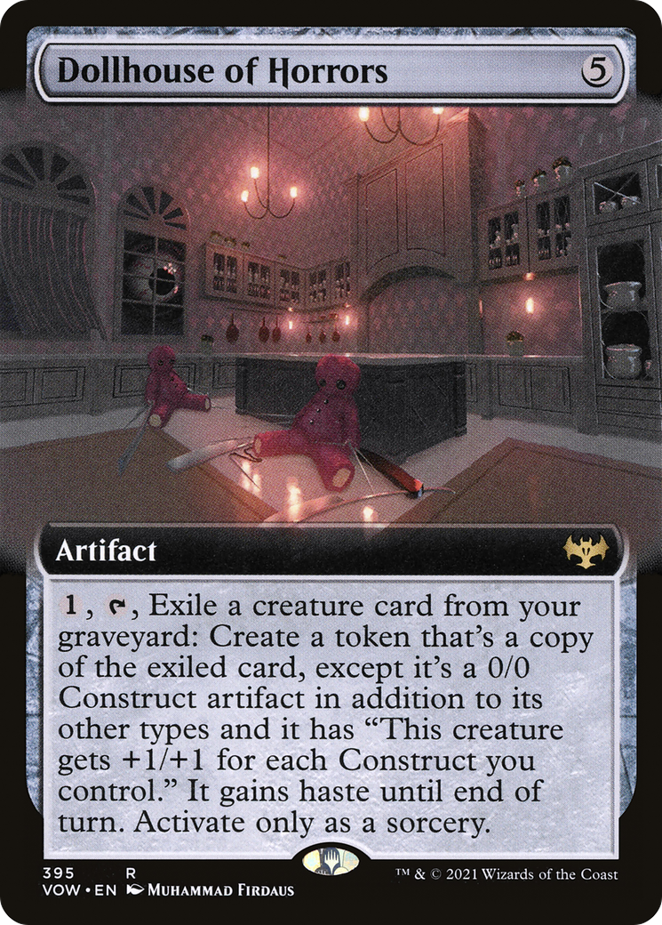 Dollhouse of Horrors (Extended Art): (Extended Art) [Innistrad: Crimson Vow]