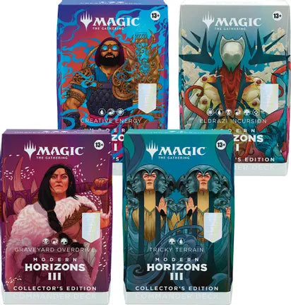 Modern Horizons 3 - Collector Commander Deck Display (Set of 4)