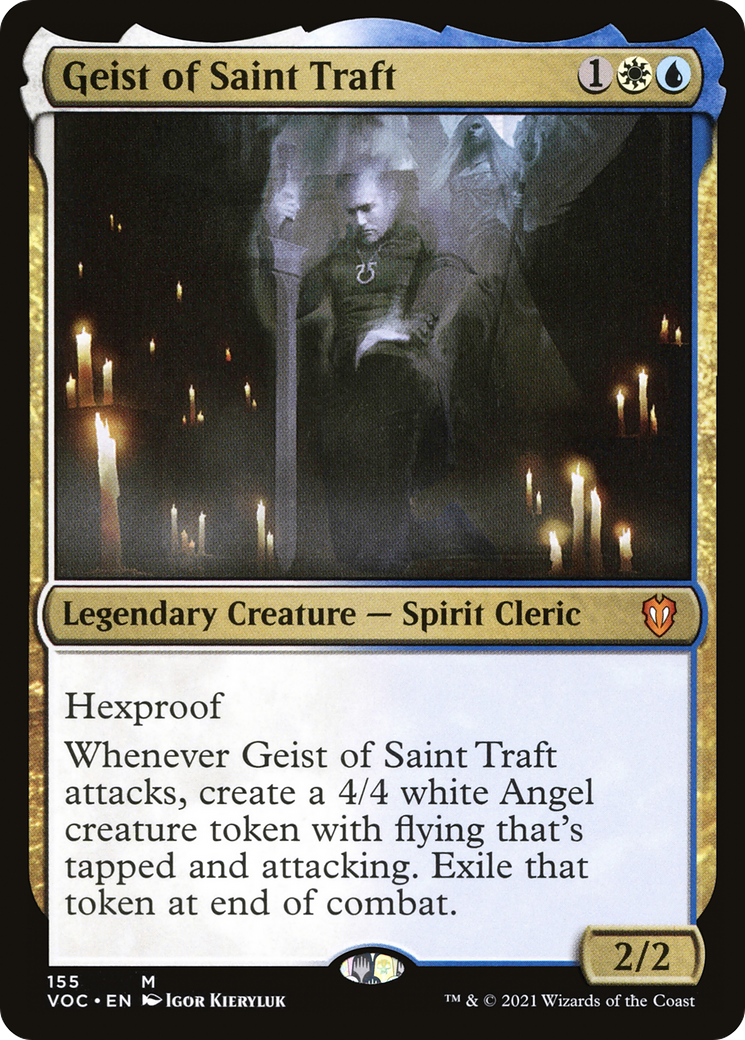 Geist of Saint Traft [Crimson Vow Commander]