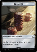 Treasure (0018) // Zombie Mutant Double-Sided Token [Universes Beyond: Fallout] Foil