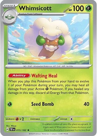 Whimsicott 015 [SV05 Temporal Forces]