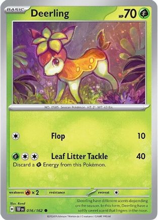 Deerling 016/162 [SV05 Temporal Forces]