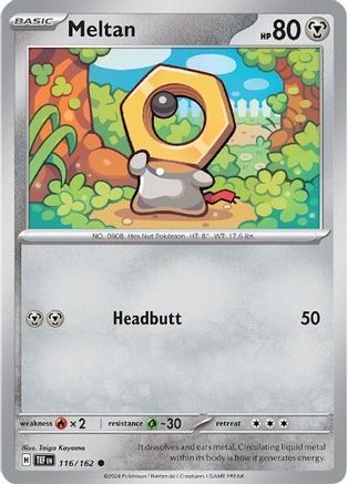 Meltan 116/162 [SV05 Temporal Forces]