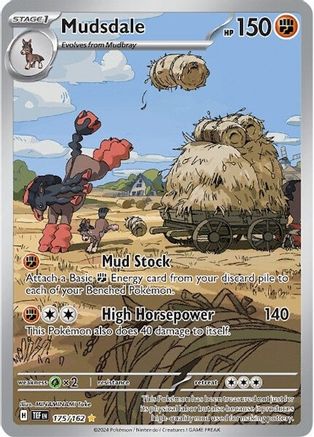 Mudsdale - 175/162 [SV05 Temporal Forces] - Holofoil