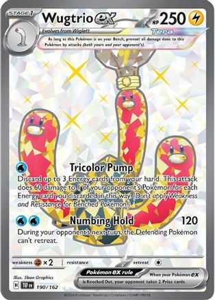 Wugtrio ex - 190/162 [SV05 Temporal Forces] - Holofoil