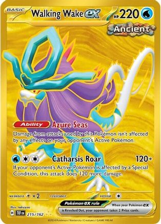 Walking Wake ex - 215/162 [SV05 Temporal Forces] - Holofoil
