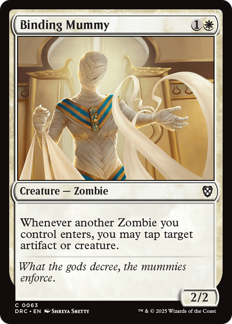 Binding Mummy - Commander: Aetherdrift