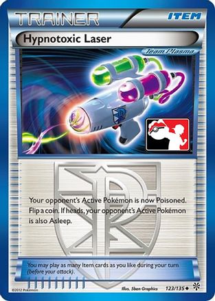 Hypnotoxic Laser (Team Plasma) - 123/135 [League & Championship Cards] - Holofoil