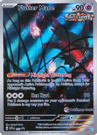 Flutter Mane (Pokemon Center) 097 [SV Scarlet & Violet Promo Cards]  - Holofoil