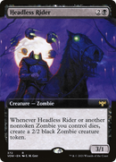 Headless Rider (Extended Art): (Extended Art) [Innistrad: Crimson Vow]