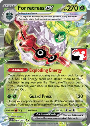 Forretress ex - 5/193 [Prize Pack Series Cards] - Holofoil