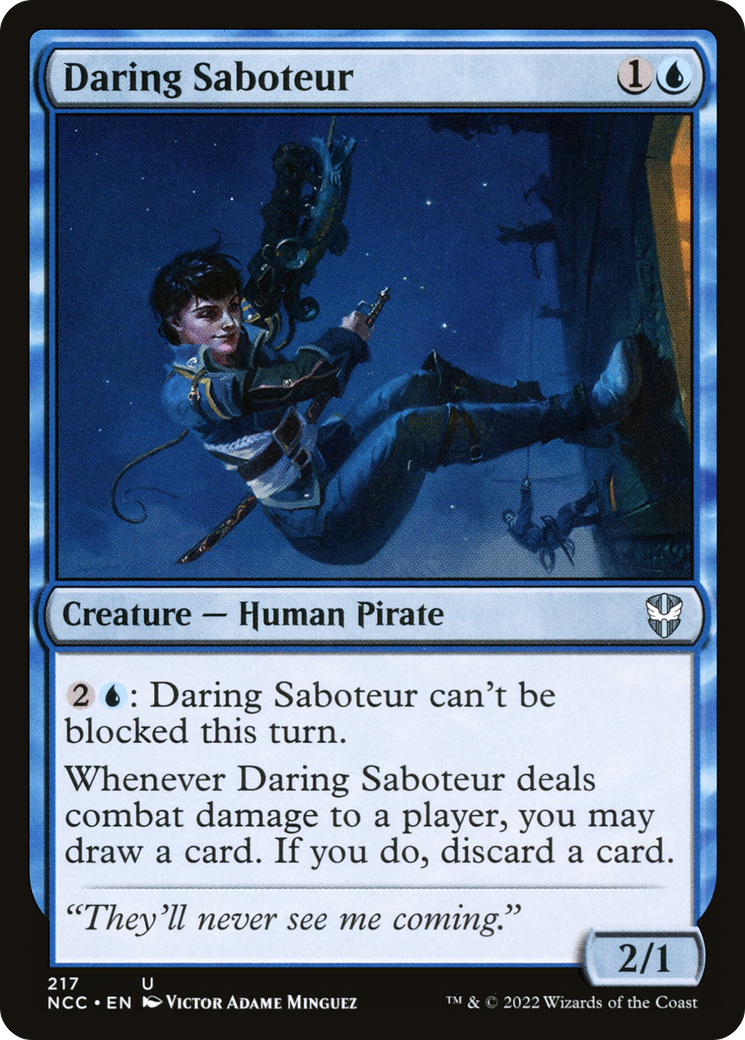 Daring Saboteur [New Capenna Commander]