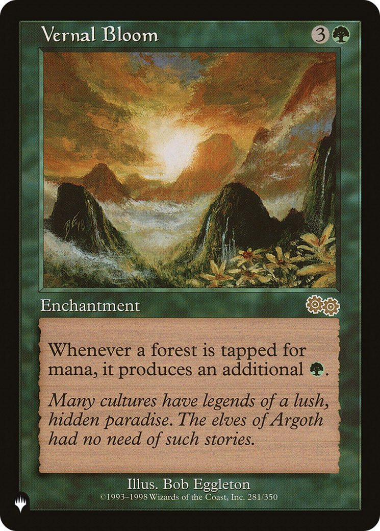 Vernal Bloom [The List]