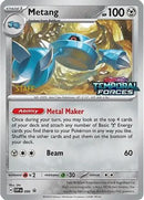 Metang (Prerelease) [Staff] 090 [SV Scarlet & Violet Promo Cards]  - Holofoil
