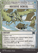 Decisive Denial: (Showcase) (Borderless) [Breaking News]
