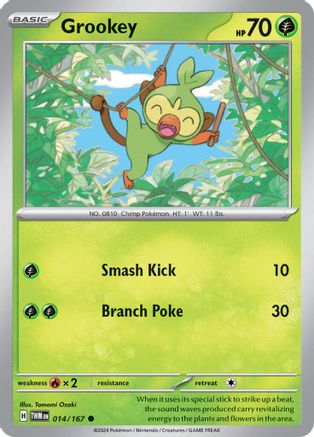 Grookey 014 [SV06 Twilight Masquerade]