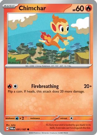Chimchar 031 [SV06 Twilight Masquerade]