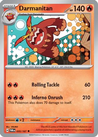 Darmanitan 035 [SV06 Twilight Masquerade]