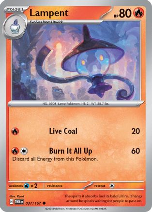 Lampent 037 [SV06 Twilight Masquerade]
