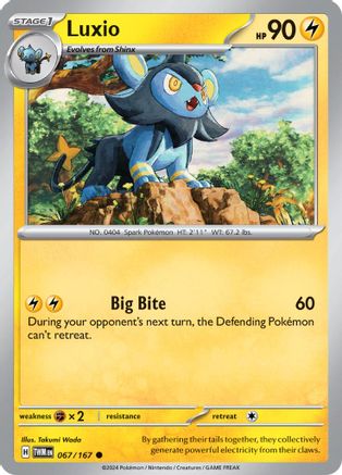 Luxio 067 [SV06 Twilight Masquerade]