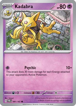 Kadabra 081 [SV06 Twilight Masquerade]
