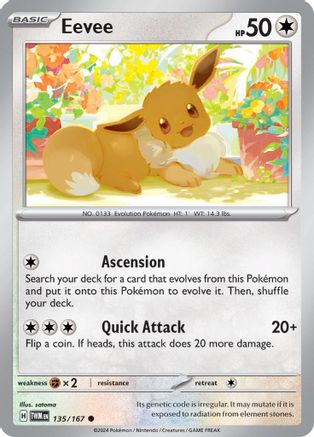 Eevee 135/167 [SV06 Twilight Masquerade]