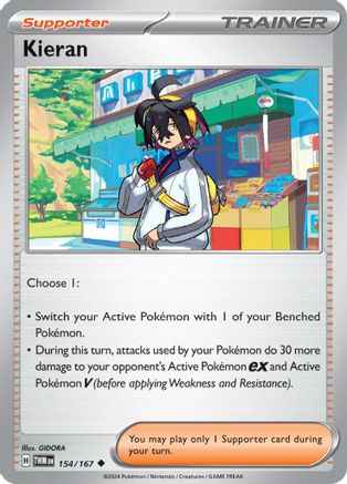 Kieran 154/167 [SV06 Twilight Masquerade]