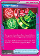 Unfair Stamp 165 [SV06 Twilight Masquerade]  - Holofoil