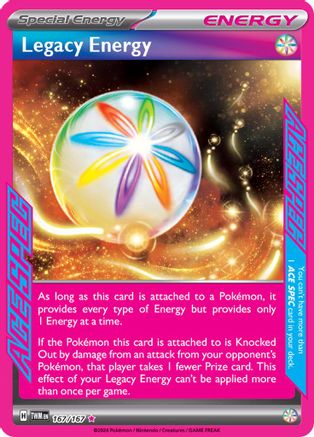 Legacy Energy 167 [SV06 Twilight Masquerade]  - Holofoil