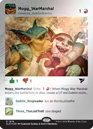 Mogg War Marshal (Rainbow Foil) [Secret Lair Drop Series] Foil
