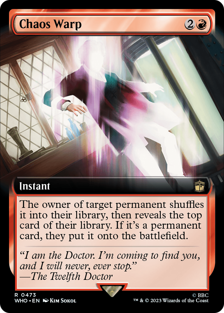 Chaos Warp (Extended Art) - Doctor Who: (Extended Art)