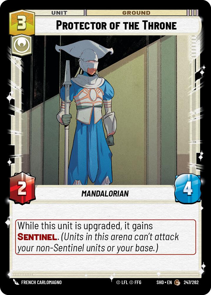Protector of the Throne (247/262) (247/262) [Shadows of the Galaxy]