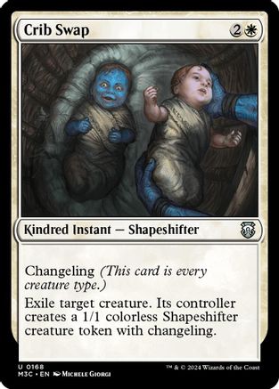 Crib Swap (Ripple Foil) [Modern Horizons 3 Commander] Foil