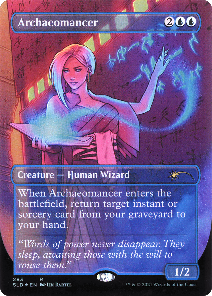 Archaeomancer [Secret Lair Drop] (Borderless)