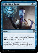 Glimmer of Genius (Ripple Foil) [Modern Horizons 3 Commander]