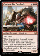 Combustible Gearhulk (Ripple Foil) [Modern Horizons 3 Commander]