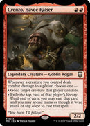 Grenzo, Havoc Raiser (Ripple Foil) [Modern Horizons 3 Commander] Foil