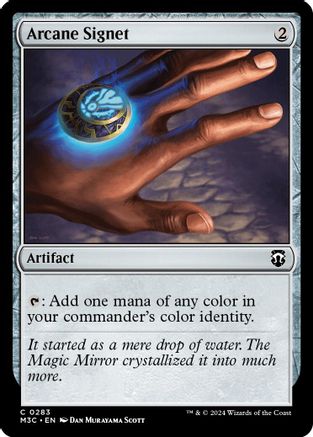 Arcane Signet (Ripple Foil) - Modern Horizons 3 Commander Foil