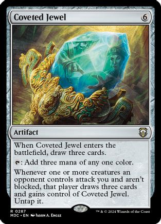 Coveted Jewel (Ripple Foil) [Modern Horizons 3 Commander] Foil