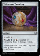 Talisman of Creativity (Ripple Foil) [Modern Horizons 3 Commander]