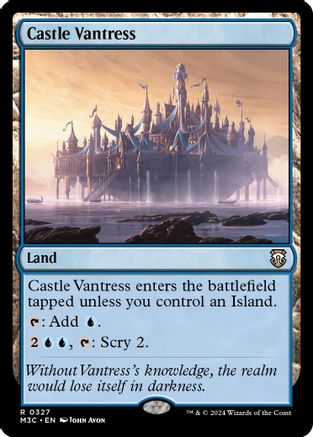 Castle Vantress (Ripple Foil) - Modern Horizons 3 Commander Foil